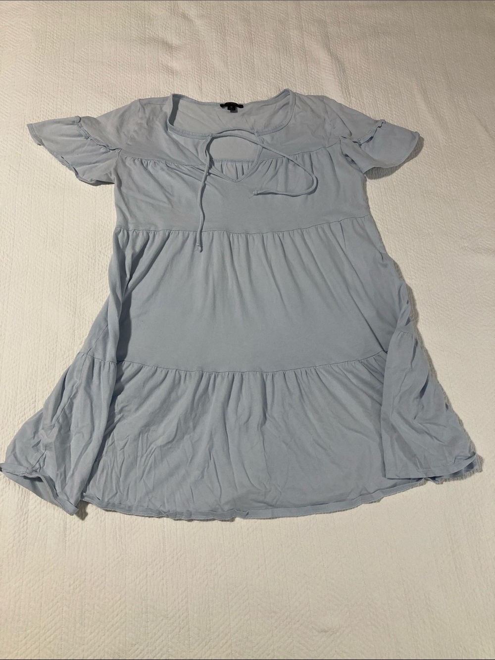 EUC J. Crew tiered flowy mini dress, size M